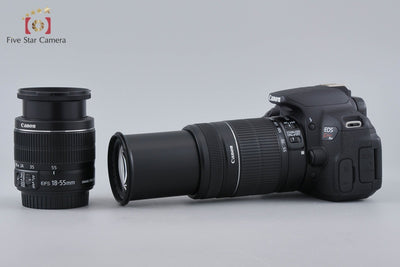 【中古】Canon キヤノン EOS Kiss X6i ダブルズームキット シャッター回数僅少