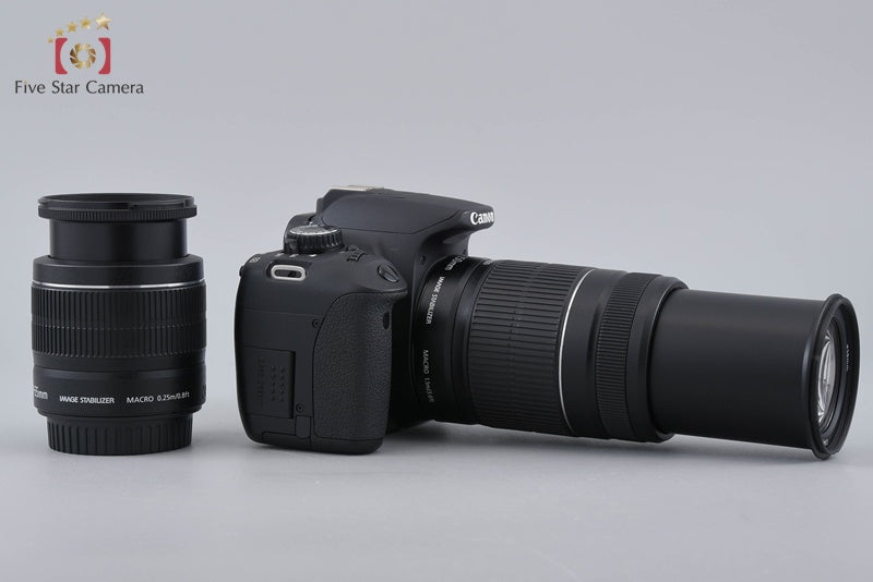 中古】Canon キヤノン EOS Kiss X6i ダブルズームキット シャッター