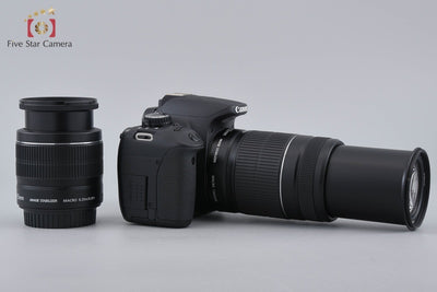 【中古】Canon キヤノン EOS Kiss X6i ダブルズームキット シャッター回数僅少