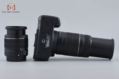 【中古】Canon キヤノン EOS Kiss X6i ダブルズームキット シャッター回数僅少