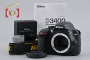【中古】Nikon ニコン D3400 ブラック デジタル一眼レフカメラ