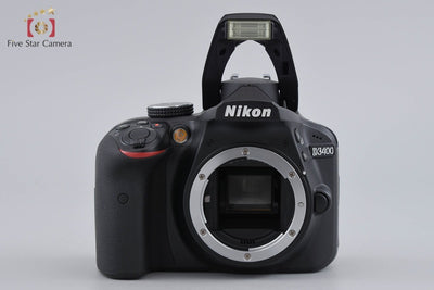 【中古】Nikon ニコン D3400 ブラック デジタル一眼レフカメラ