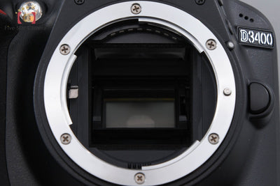【中古】Nikon ニコン D3400 ブラック デジタル一眼レフカメラ