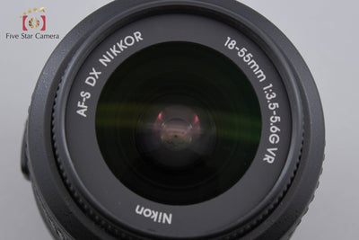 【中古】Nikon ニコン AF-S DX NIKKOR 18-55mm f/3.5-5.6 G VR