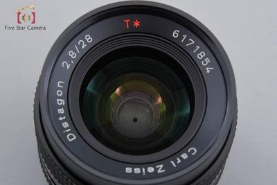 【中古】CONTAX コンタックス Carl Zeiss Distagon 28mm f/2.8 T* AEJ