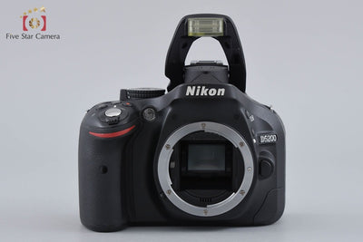 【中古】Nikon ニコン D5200 18-55 VR レンズキット ブラック