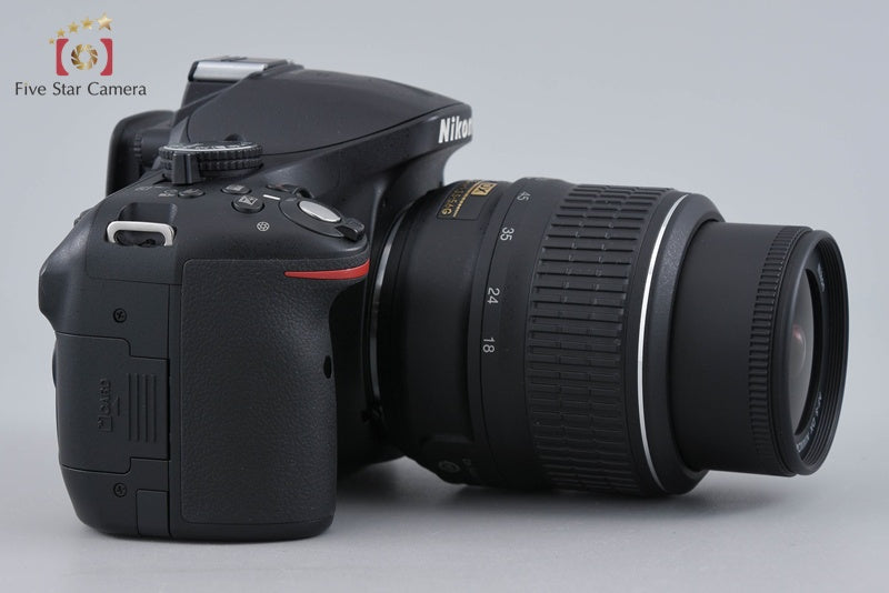 中古】Nikon ニコン D5200 18-55 VR レンズキット ブラック – Five