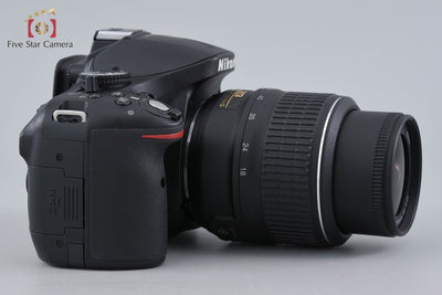 【中古】Nikon ニコン D5200 18-55 VR レンズキット ブラック