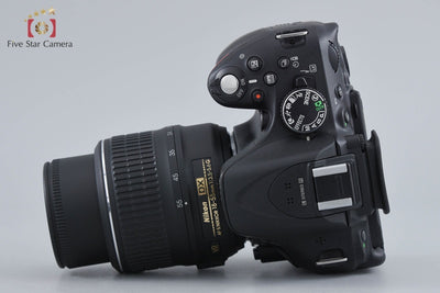 【中古】Nikon ニコン D5200 18-55 VR レンズキット ブラック