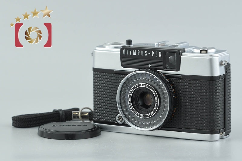 【中古】OLYMPUS オリンパス PEN EE-3 ブラック コンパクトフィルムカメラ