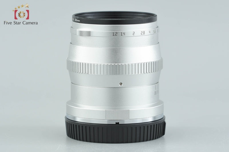 中古】銘匠光学 TTArtisan 50mm f/1.2 シルバー ニコンZマウント用