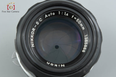 【中古】Nikon ニコン NIKKOR-S.C Auto 50mm f/1.4