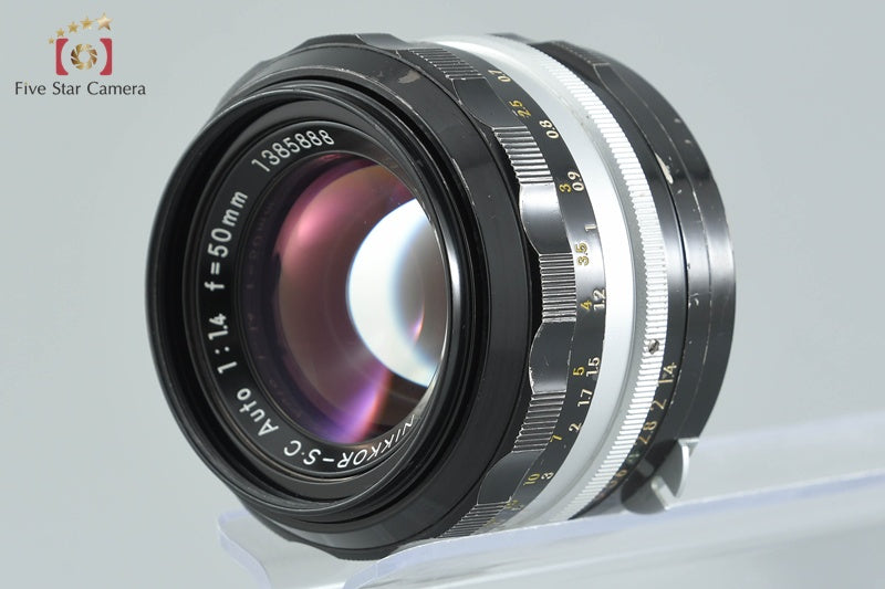 中古】Nikon ニコン NIKKOR-S.C Auto 50mm f/1.4 – Five Star Camera