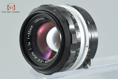 【中古】Nikon ニコン NIKKOR-S.C Auto 50mm f/1.4