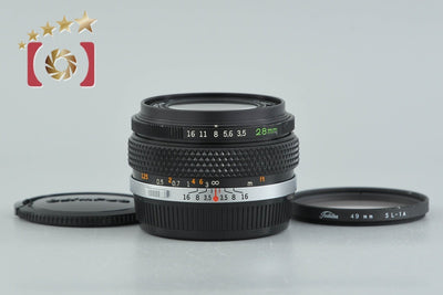 【中古】OLYMPUS オリンパス G.ZUIKO AUTO-W 28mm f/3.5