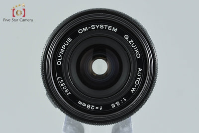 【中古】OLYMPUS オリンパス G.ZUIKO AUTO-W 28mm f/3.5