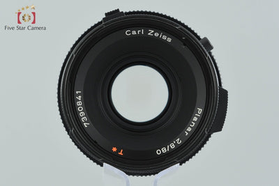 【中古】HASSELBLAD ハッセルブラッド Carl Zeiss CF Planar 80mm f/2.8 T* 2026.7月 オーバーホール済み