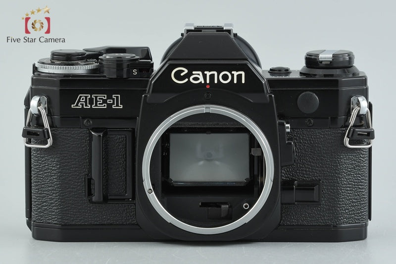 中古】Canon キヤノン AE-1 ブラック フィルム一眼レフカメラ – Five