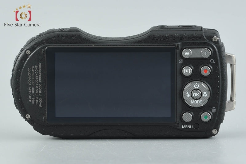中古】RICOH リコー PENTAX ペンタックス WG-3 ブラック 防水