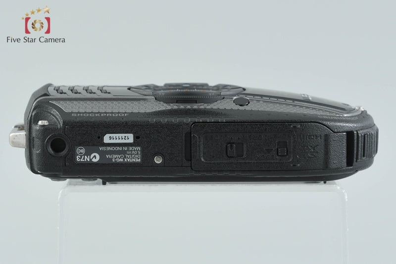中古】RICOH リコー PENTAX ペンタックス WG-3 ブラック 防水