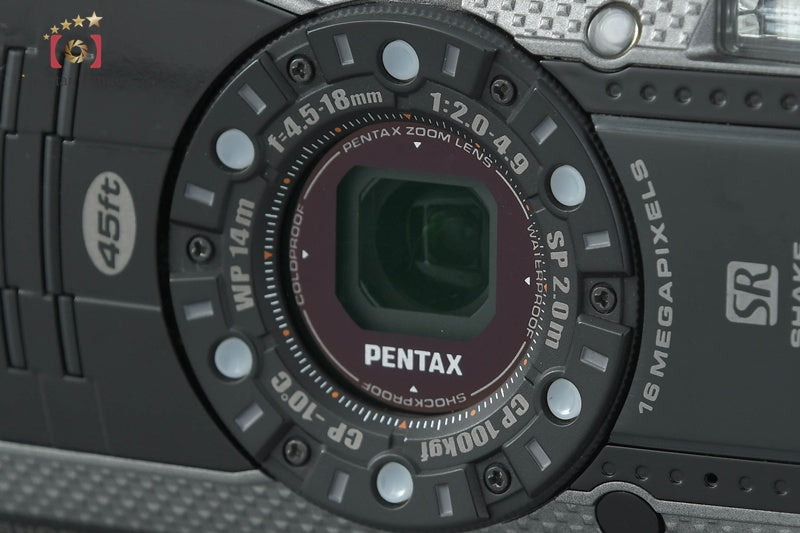 中古】RICOH リコー PENTAX ペンタックス WG-3 ブラック 防水