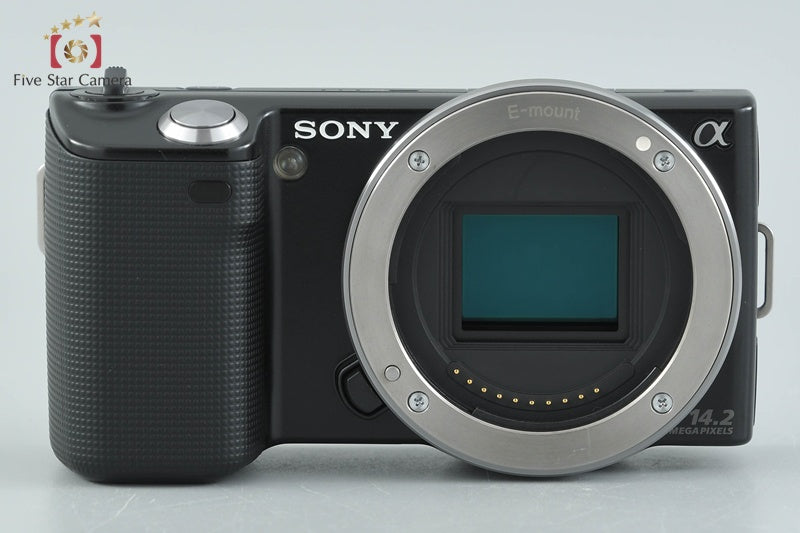中古】SONY ソニー α NEX-5 ズームレンズキット ブラック シャッター