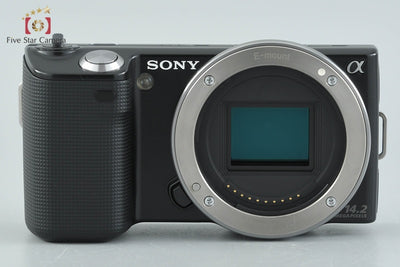 【中古】SONY ソニー α NEX-5 ズームレンズキット ブラック シャッター回数僅少