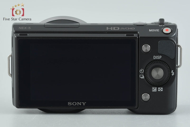 中古】SONY ソニー α NEX-5 ズームレンズキット ブラック シャッター