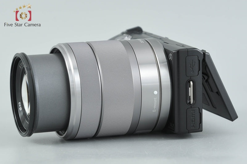 中古】SONY ソニー α NEX-5 ズームレンズキット ブラック シャッター