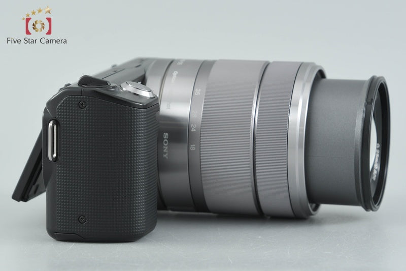 中古】SONY ソニー α NEX-5 ズームレンズキット ブラック シャッター