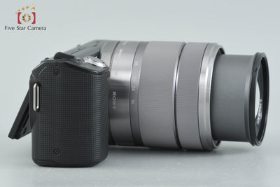 【中古】SONY ソニー α NEX-5 ズームレンズキット ブラック シャッター回数僅少