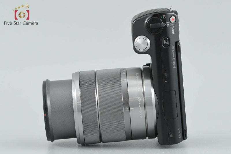 中古】SONY ソニー α NEX-5 ズームレンズキット ブラック シャッター