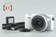 【中古】SONY ソニー α NEX-5R パワーズームレンズキット ホワイト シャッター回数僅少 多言語対応