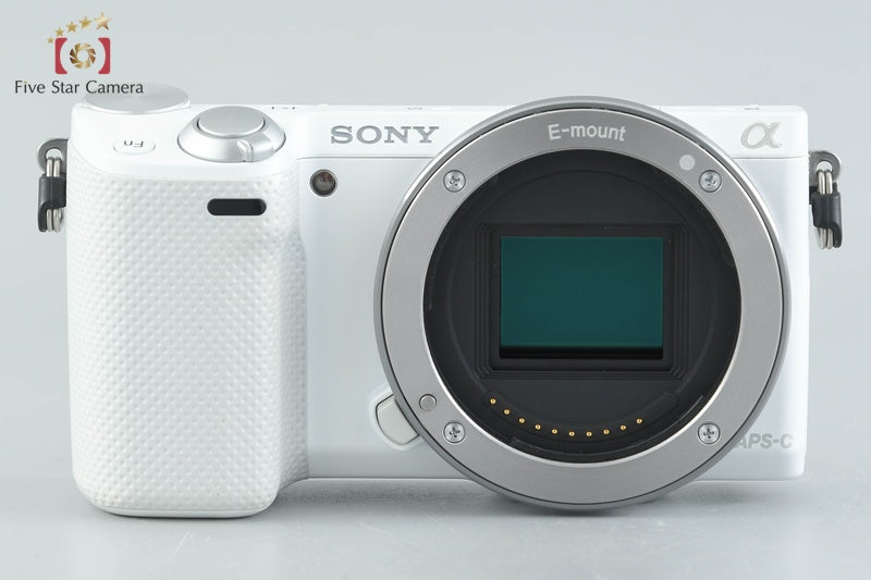 SONY NEX-5R ホワイト レンズ交換式 中古】SONY ソニー α NEX-5R パワーズームレンズキット ホワイト