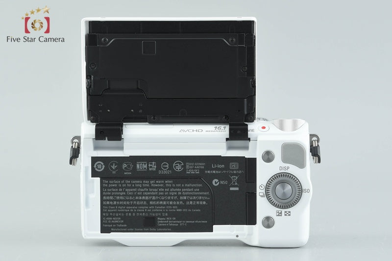 SONY NEX-5R ホワイト 中古】SONY ソニー α NEX-5R パワーズームレンズキット ホワイト