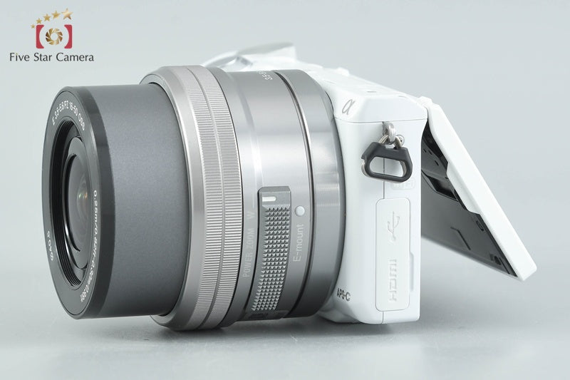 中古】SONY ソニー α NEX-5R パワーズームレンズキット ホワイト