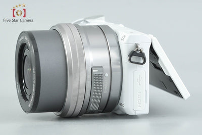 【中古】SONY ソニー α NEX-5R パワーズームレンズキット ホワイト シャッター回数僅少 多言語対応