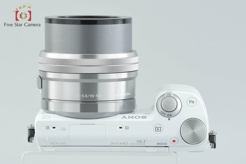中古】SONY ソニー α NEX-5R パワーズームレンズキット ホワイト
