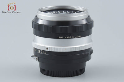 【中古】Nikon ニコン NIKKOR-S Auto 50mm f/1.4