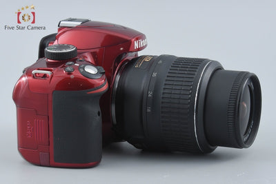 【中古】Nikon ニコン D3200 18-55 VR レンズキット レッド