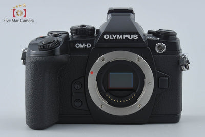 【中古】OLYMPUS オリンパス OM-D E-M1 ブラック ミラーレス一眼カメラ シャッター回数僅少