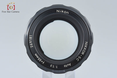 【中古】Nikon ニコン NIKKOR-S.C Auto 55mm f/1.2