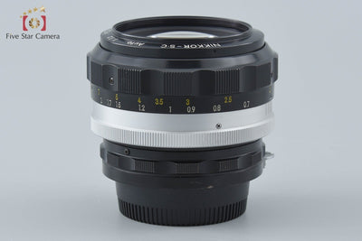 【中古】Nikon ニコン NIKKOR-S.C Auto 55mm f/1.2