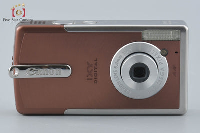 【中古】Canon キヤノン IXY Digital L シルキーブロンズ コンパクトデジタルカメラ