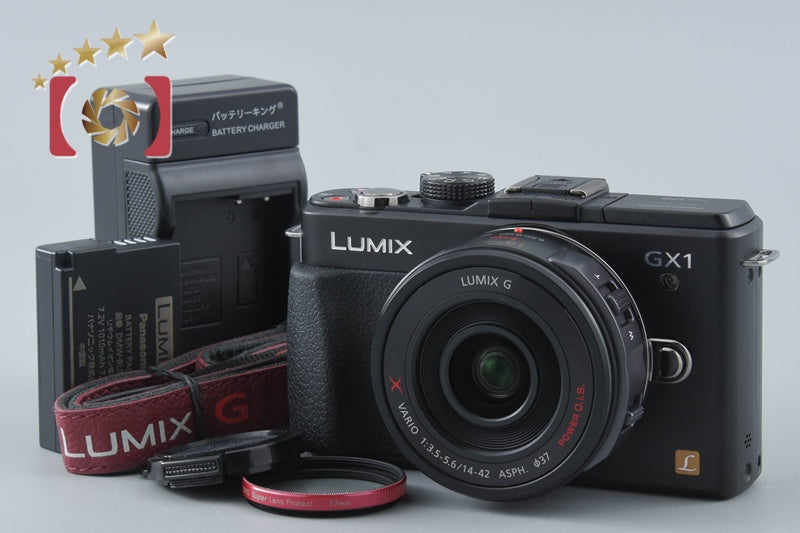 【中古】Panasonic パナソニック LUMIX DMC-GX1 パワーズームキット エスプリブラック