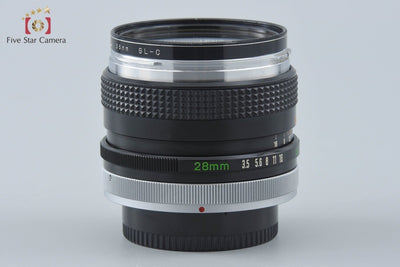 【中古】Canon キヤノン FD 28mm f/3.5