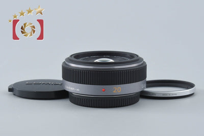 【中古】Panasonic パナソニック LUMIX G 20mm f/1.7 ASPH. H-H020
