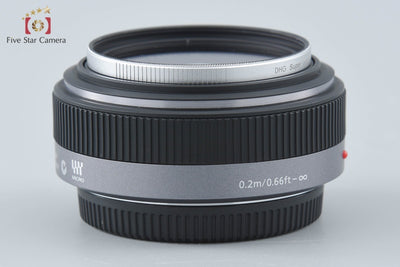 【中古】Panasonic パナソニック LUMIX G 20mm f/1.7 ASPH. H-H020