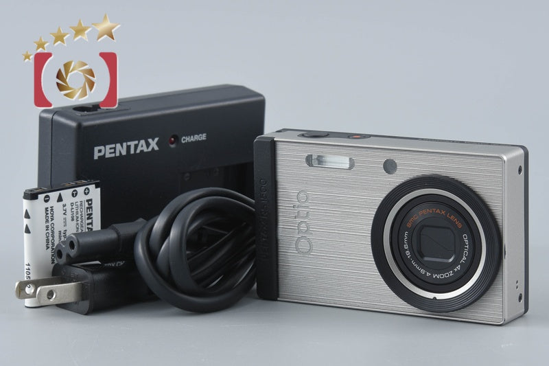 【中古】PENTAX ペンタックス Optio RS1500 シルバー コンパクトデジタルカメラ
