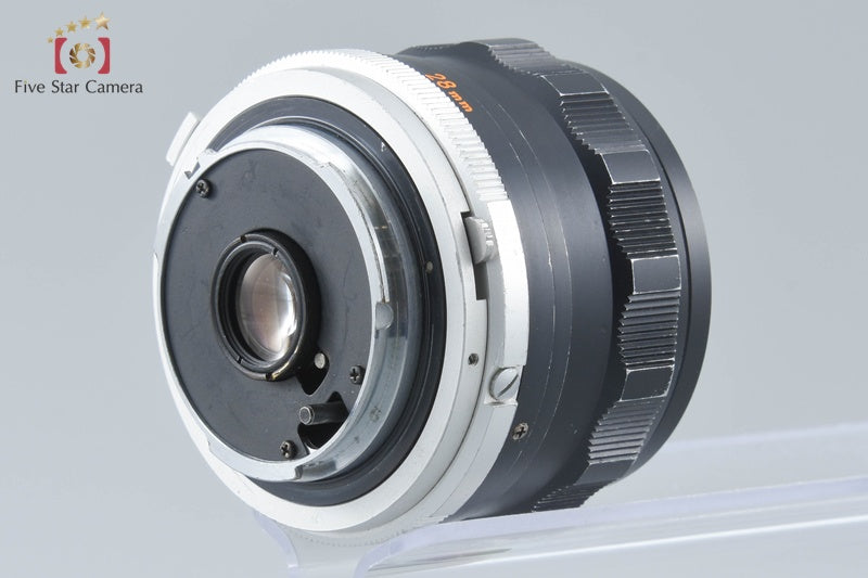 中古】MINOLTA ミノルタ MC W.ROKKOR-SG 28mm f/3.5 – Five Star